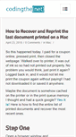 Mobile Screenshot of codingthenet.com